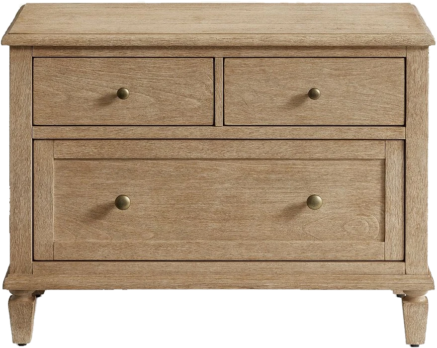 Pottery Barn Sausalito 3-Drawer Nightstand (34")