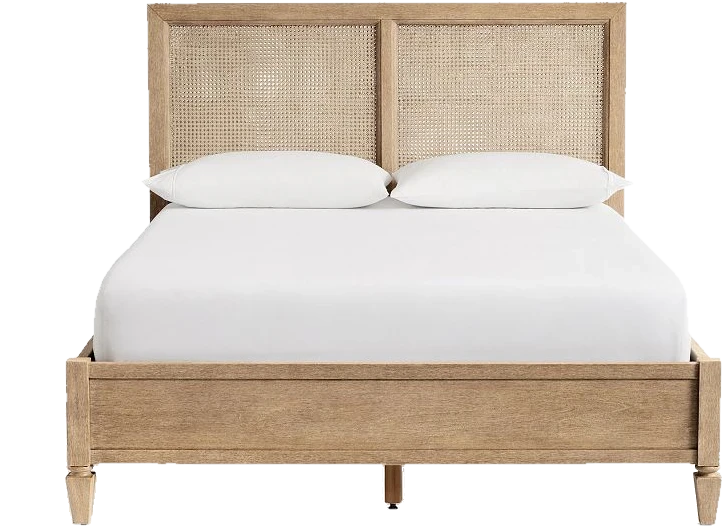 Pottery Barn Sausalito Cane Bed